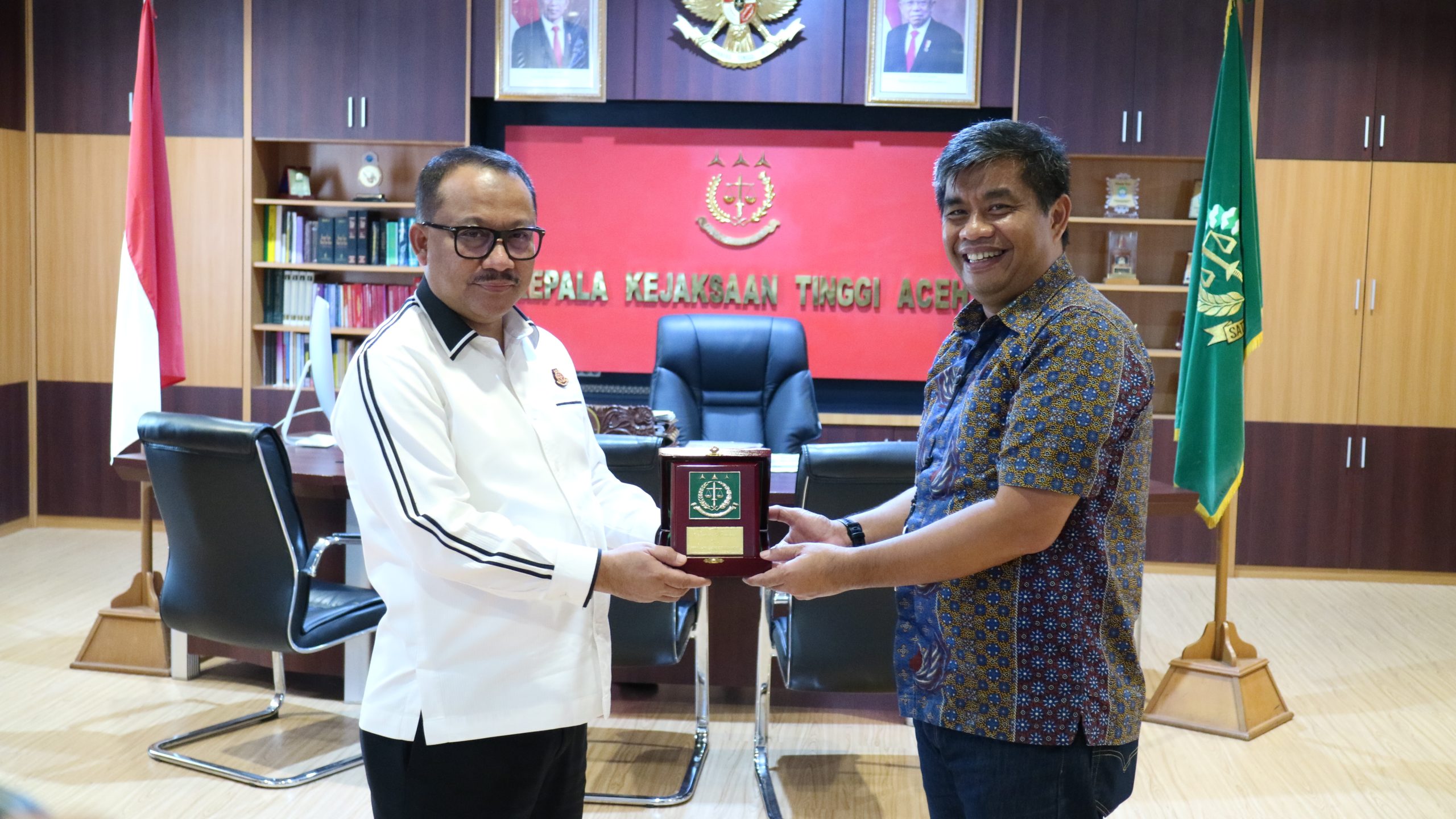Temui Kajati Aceh, Manajemen PLN UIP Sumbagut Mohon Dukungan Penyelesaian PSN