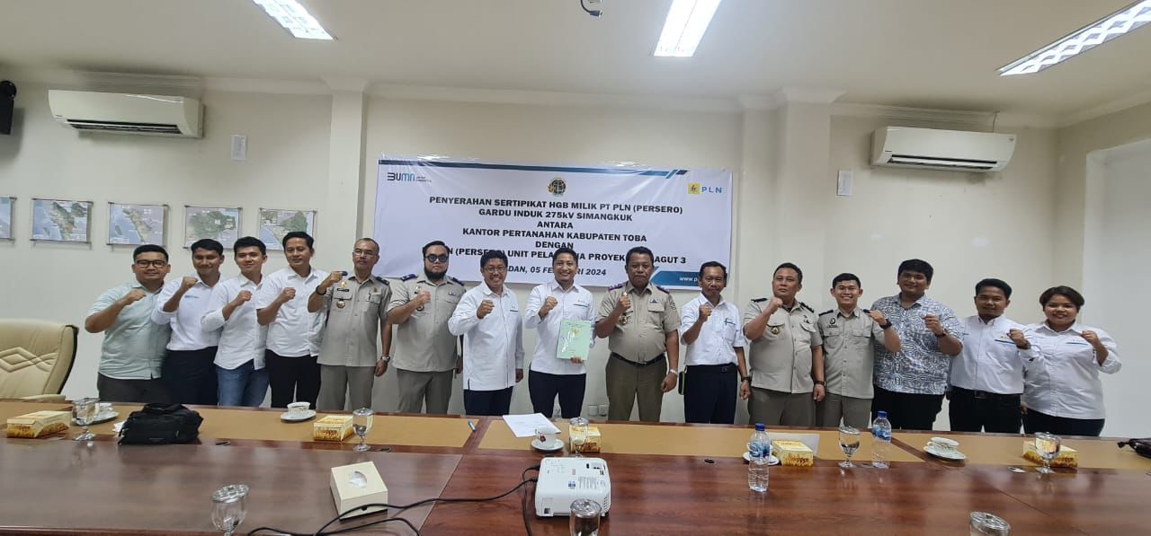 Kantah Toba-PLN UIP SBU Kolaborasi, Berhasil Selamatkan Aset Negara Seluas 53.089 m2