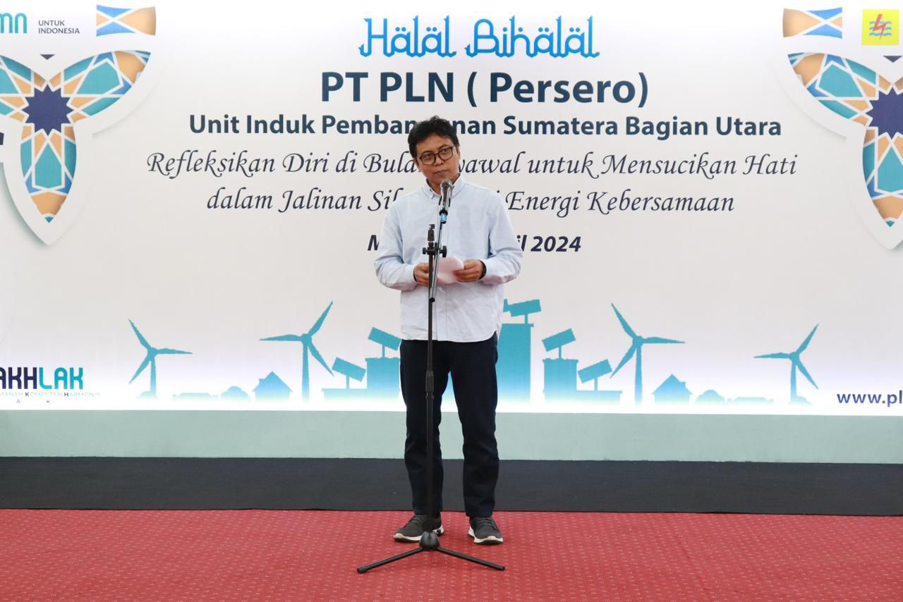 Tingkatkan Silaturahmi Sesama Pegawai dan TAD, PLN UIP SBU Gelar Halal Bihalal