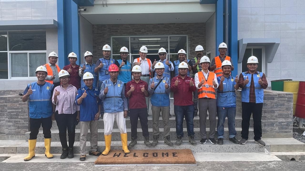 GM PLN UIP SBU Site Visit Ke PLTA Asahan 3 yang Ditargetkan Beroperasi Tahun Ini