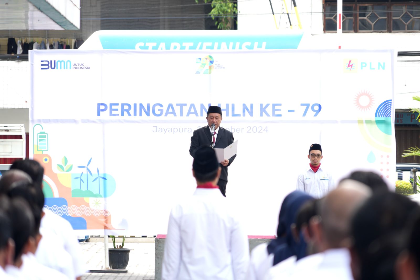 PLN UIP MPA Gelar Upacara Peringati HLN 79 dan Hari Sumpah Pemuda Tahun 2024