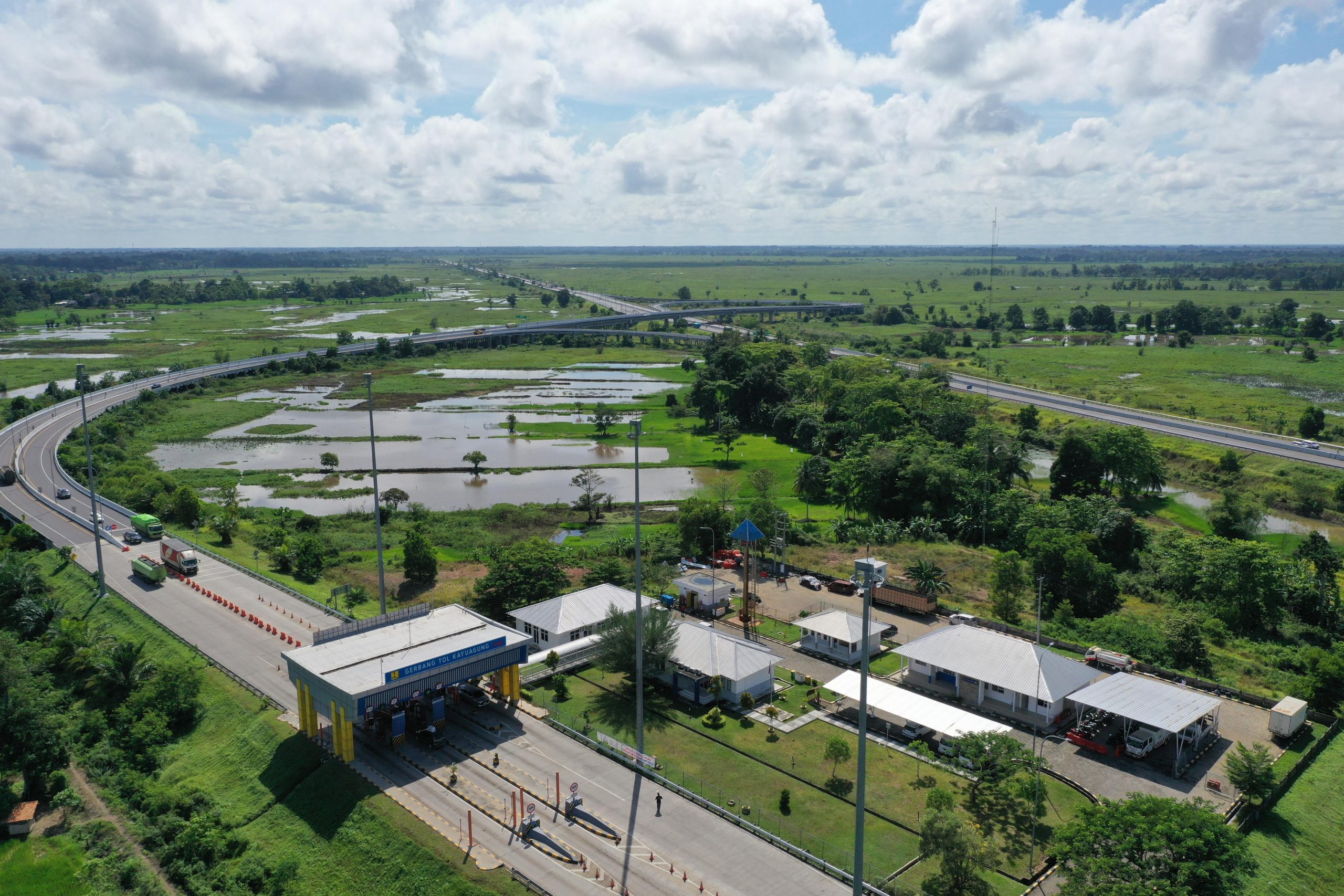 Jalur Tol Terpeka Menjadi Koridor Strategis JTTS Penghubung Lampung-Sumsel