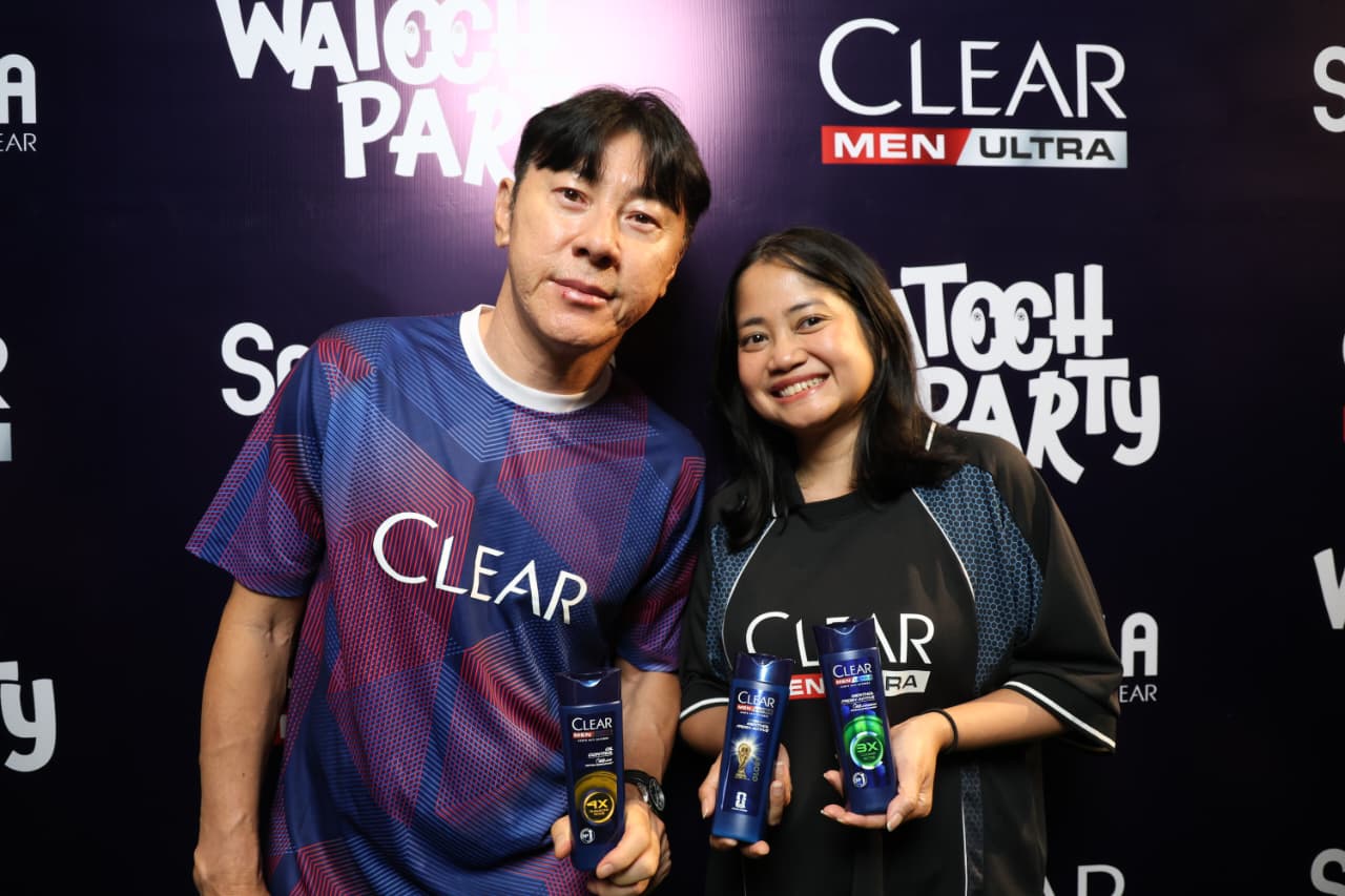 Lewat Nobar Final FIFA World Cup 2026™, CLEAR MEN ULTRA Satukan Pecinta Sepak Bola Bersama Shin Tae-yong