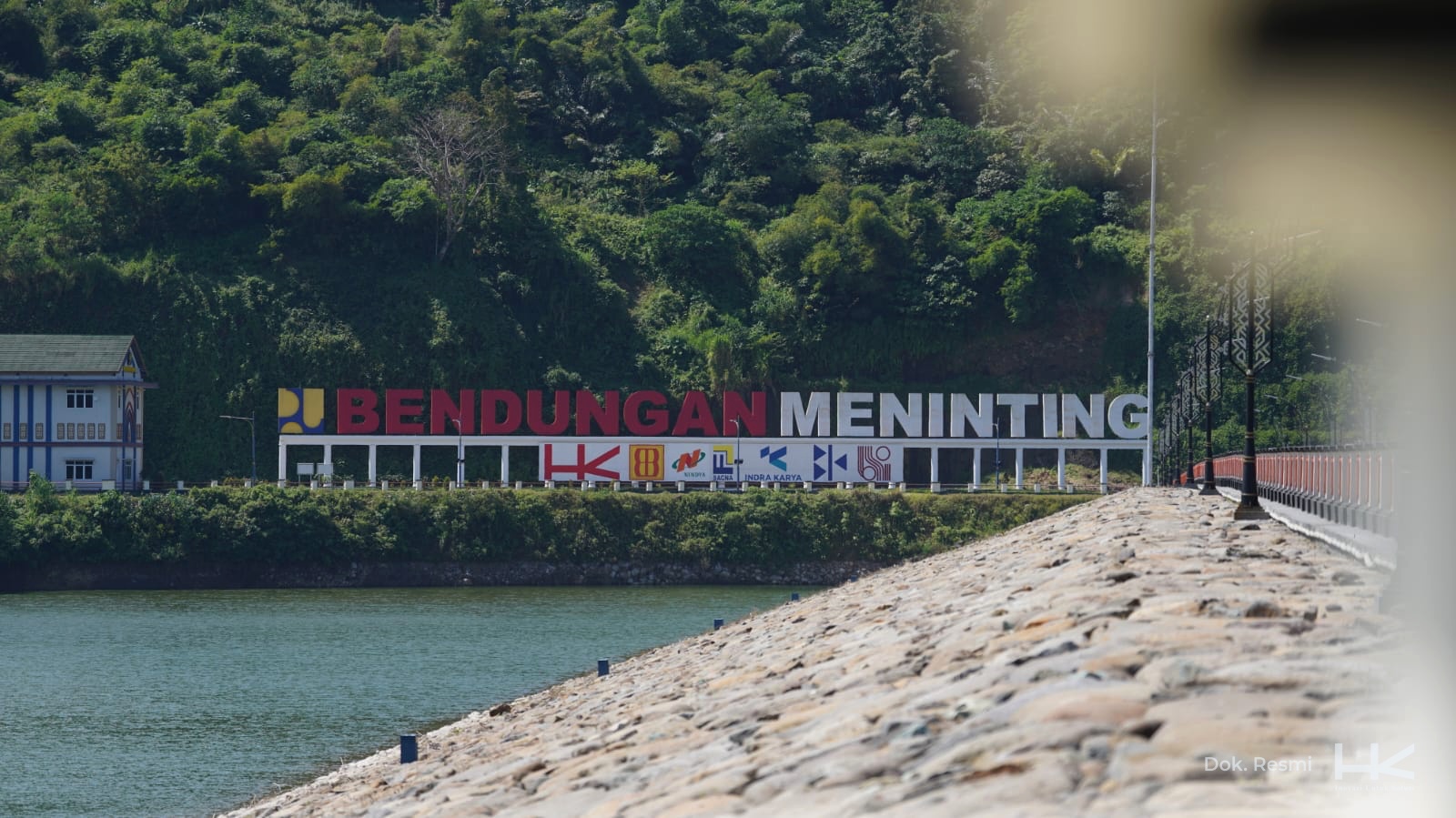 Diresmikan Presiden Prabowo, Bendungan Meninting Garapan Hutama Karya Jadi Pusat Peresmian Lima Bendungan Nasional