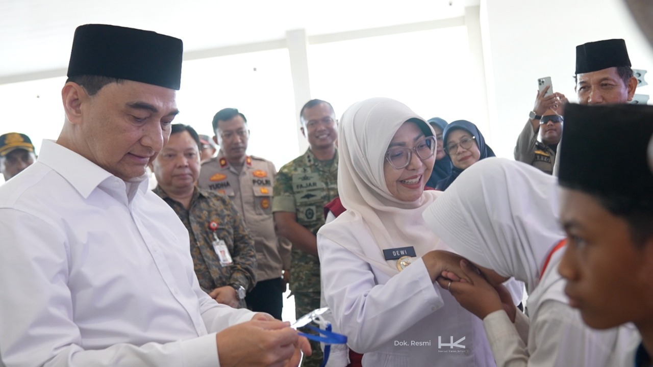 Sekolah Rakyat Terintegrasi Pandeglang Mulai Beroperasi, Hutama Karya Dukung Akses Pendidikan Keluarga Prasejahtera