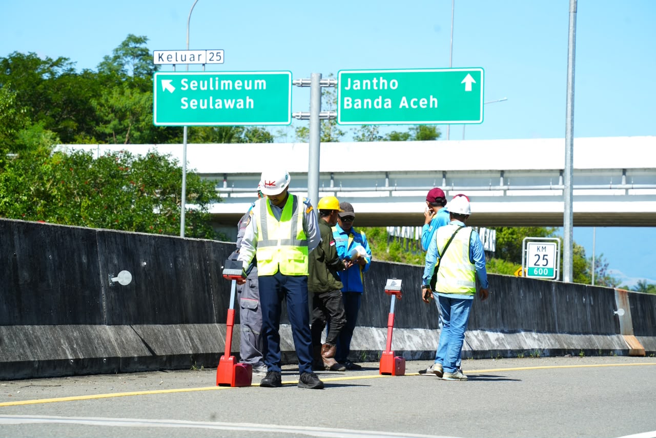 Tahap Akhir Wujudkan Konektivitas Penuh di Provinsi Aceh, Hutama Karya Lakukan ULFO pada Seksi 1 (Padang Tiji-Seulimeum) Tol Sigli–Banda Aceh